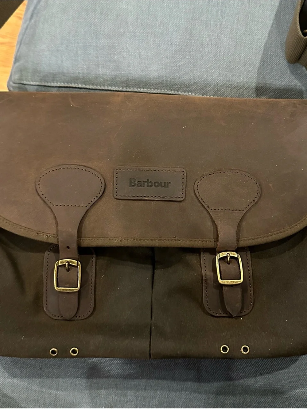 Barbour messenger bag